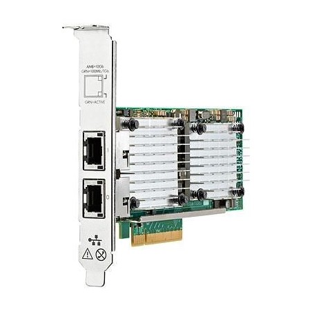 Hewlett Packard Enterprise Ethernet 10Gb 2P 530T Adapter - High-Performance Networking Solution for Optimal Data Transfer (Part 
